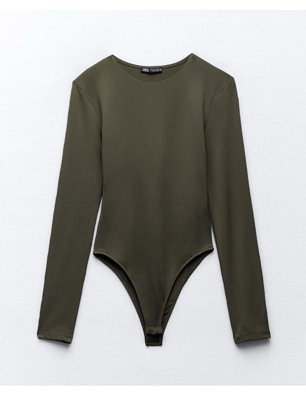 Zara Olive Green Bodysuit